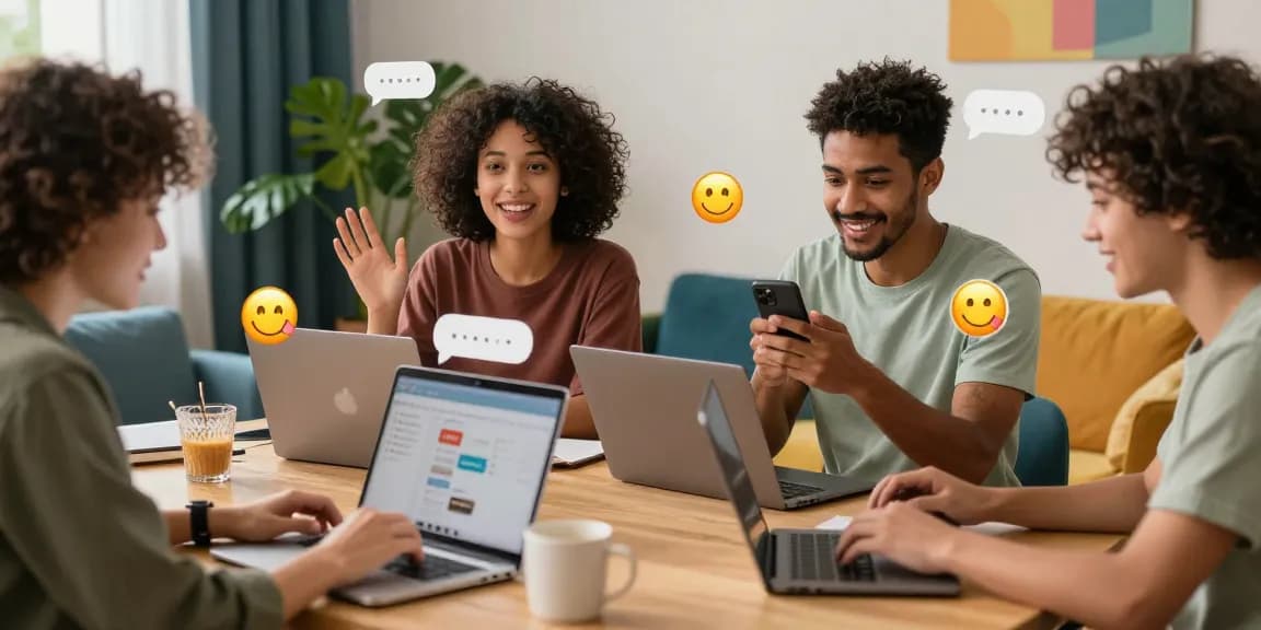 Engaging users enjoying شات فله in lively online chat room, showcasing conversations.