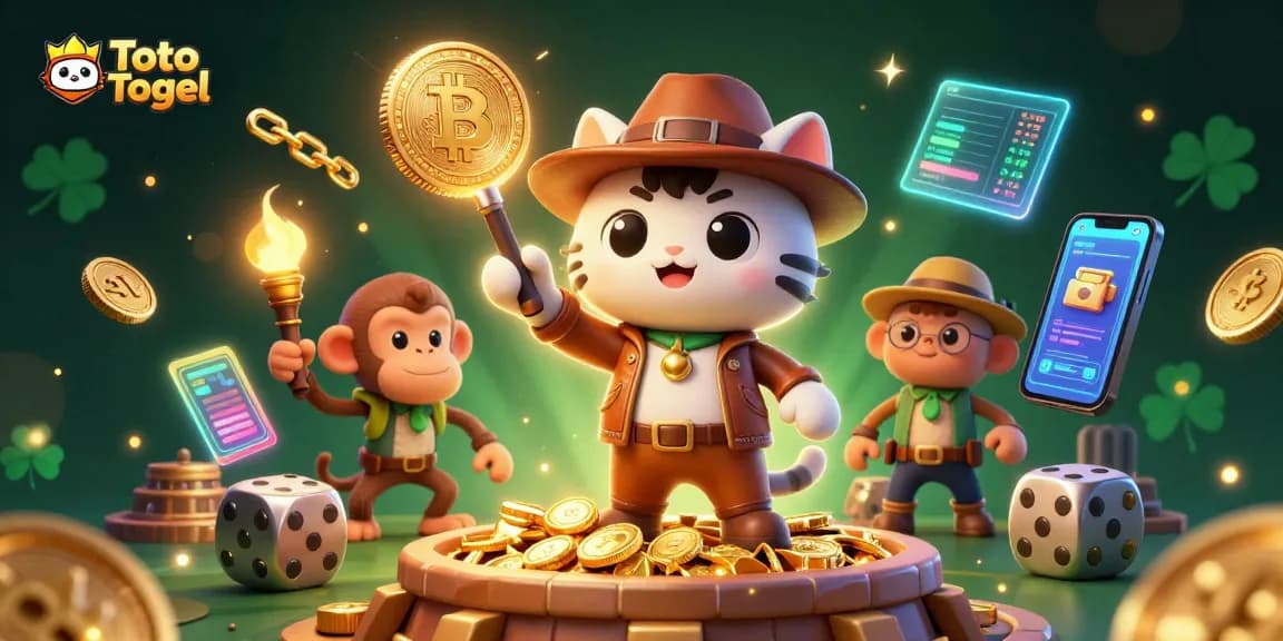 Menang besar dengan Toto Togel, menjelajahi artefak kasino emas dalam kuil mistis.