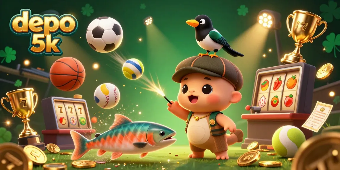 Raih kemenangan dengan depo 5k, situs slot gacor dengan peluang menang tinggi dan deposit rendah.