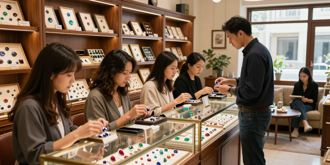 Explore quality gemstones at https://www.mygemspot.com with diverse buyers and expert merchants in a luxury setting.
