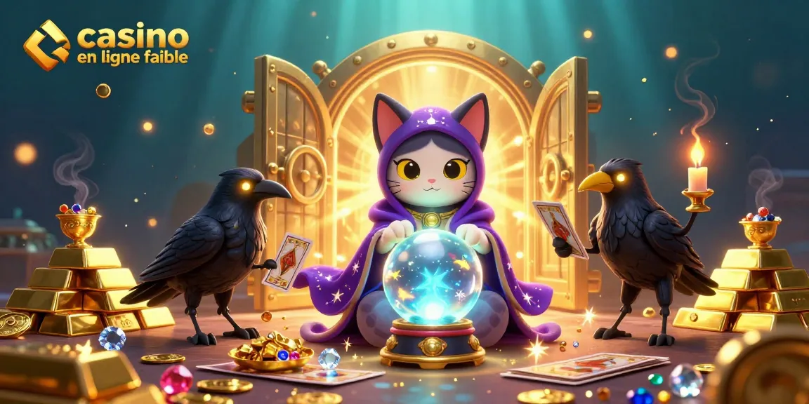 Play and win at casino en ligne fiable with a mystical 3D scene filled with treasures.