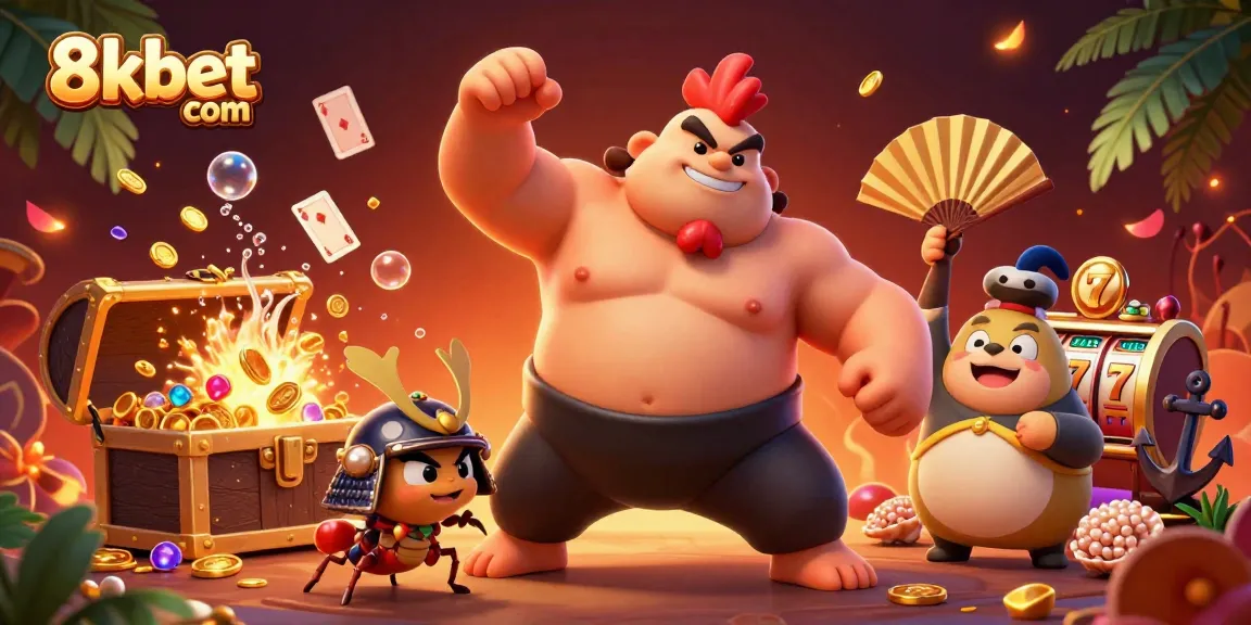 Experience thrilling action at 8xbet com with iconic Asian-themed casino imagery.