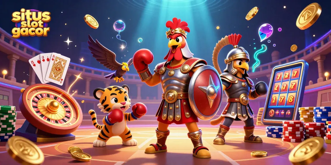 Menggali situs slot gacor dan kemenangan dengan slot jackpot dan tigun beradu tunggal.