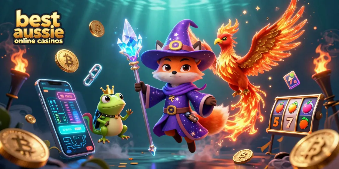 Winning at the best aussie online casinos with magical characters and thrilling slot elements.