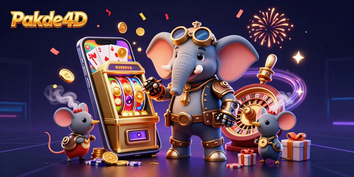 Pakde4D engaging players with immersive slot games and vibrant casino elements