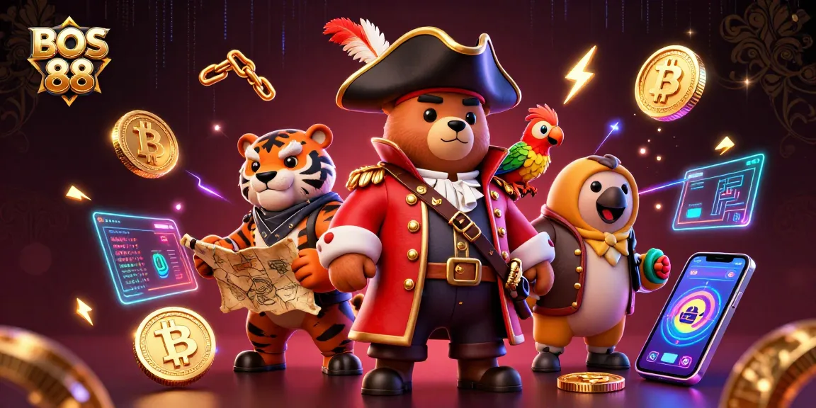 Bermain slot online seru di BOS 88 dengan karakter unik dalam dunia kasino.