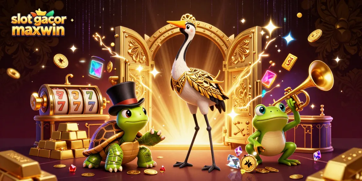 Menang besar dengan slot gacor maxwin secara efektif dengan ilustrasi yang menampilkan kekayaan dan keberuntungan.