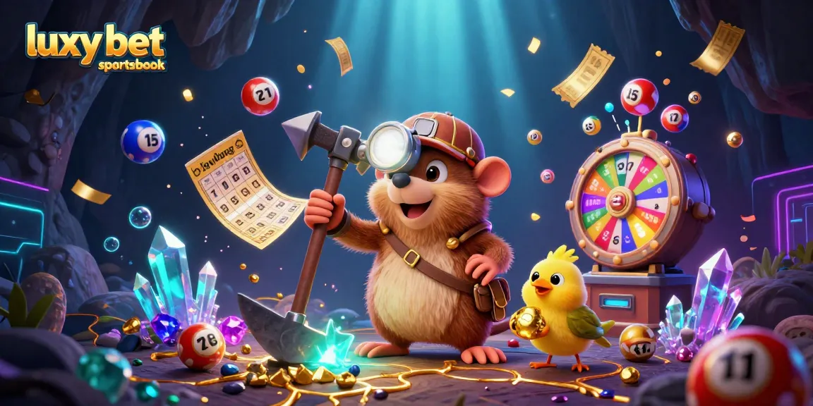 Experience winning excitement at luxy bet sportsbook with dynamic lottery games and casino treasures.