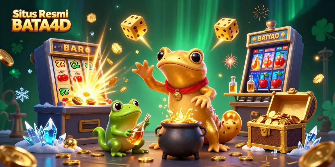 Permainan slot BATA4D adalah pengalaman mengasyikan dengan berbagai simbol keberuntungan yang menghiasi tampilan.