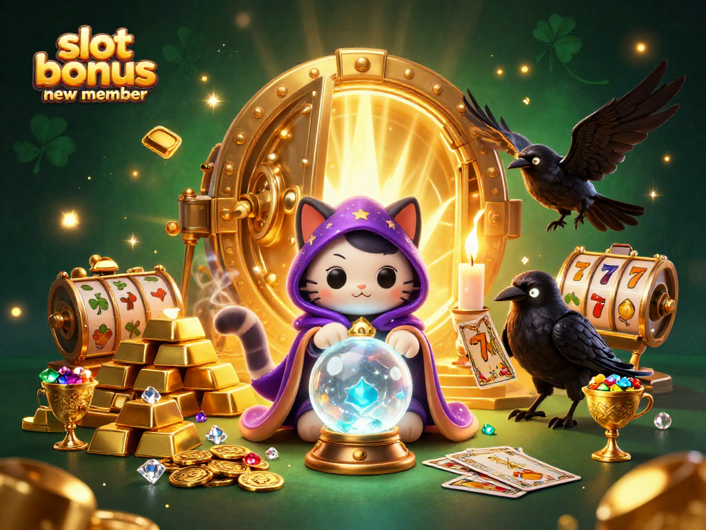 Experience thrilling wins with the slot bonus new member at our casino!
