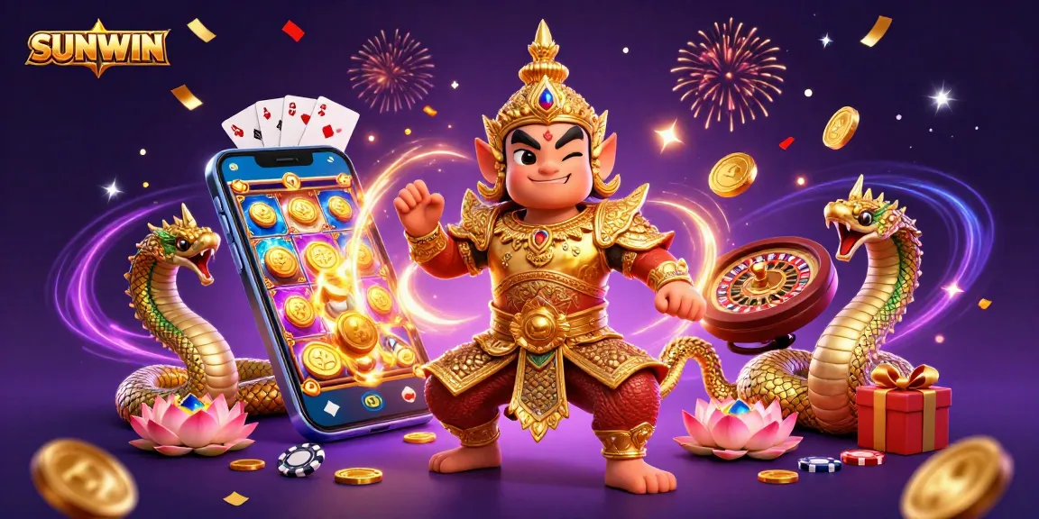 SUNWIN offers thrilling online gaming experiences with dynamic slots, captivating visuals, and engaging gameplay.