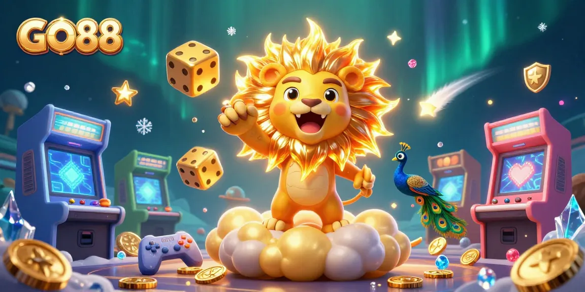 Experience the thrill of GO88 with vibrant casino elements and a dynamic gaming scene.