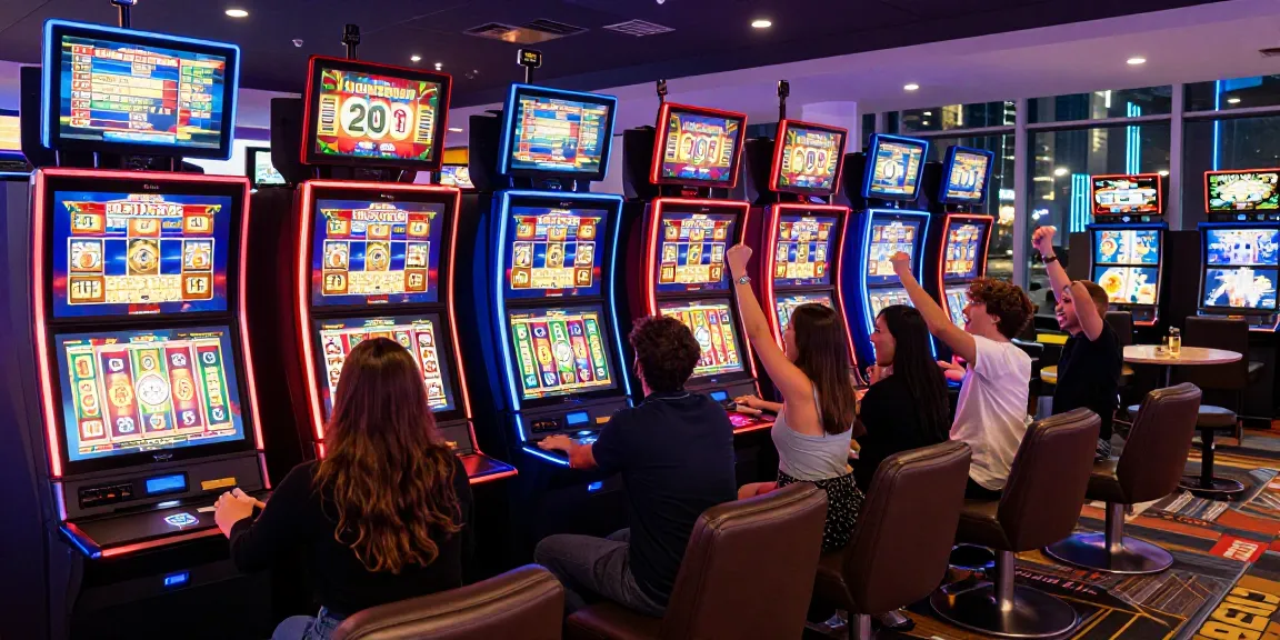 Spectators enjoying the excitement of slot games, showcasing progressive jackpots and สล็อตใช้ wallet integration for seamless transactions