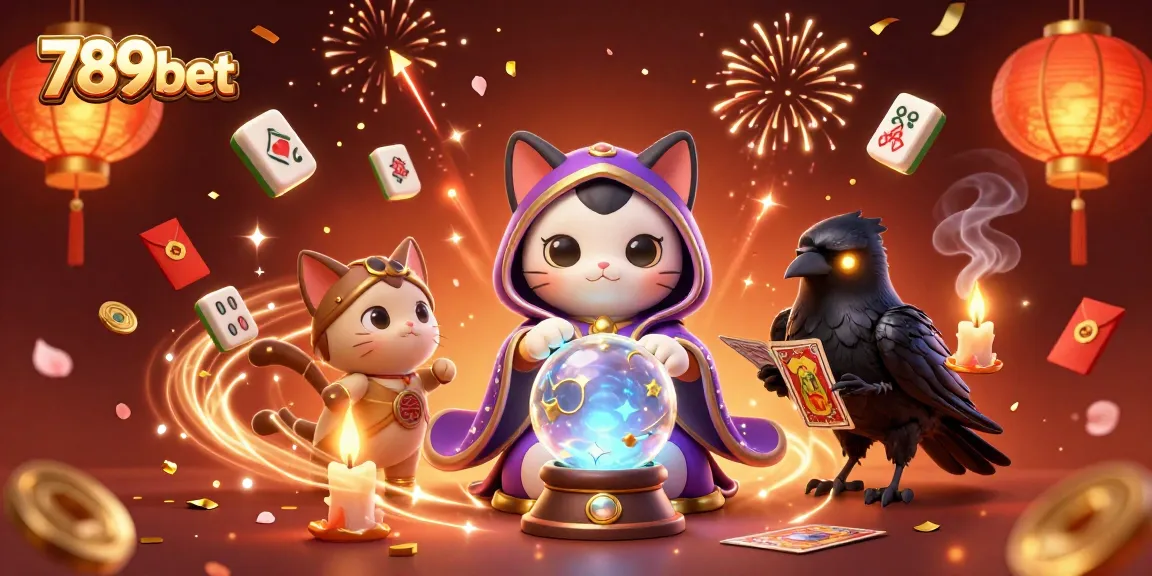 Engage with 789bet's exciting gambling world through a magical scene of fortune tellers and vibrant visuals.