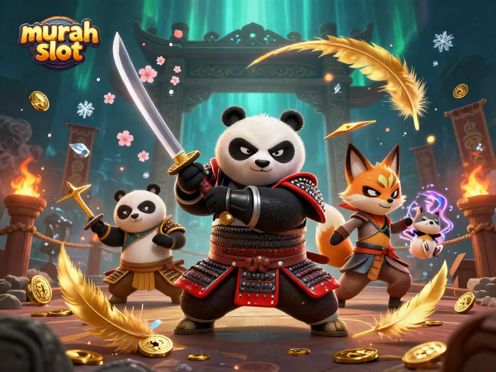 Fitur menarik dari murah slot dengan karakter kartun, koin emas, dan efek dramatis.