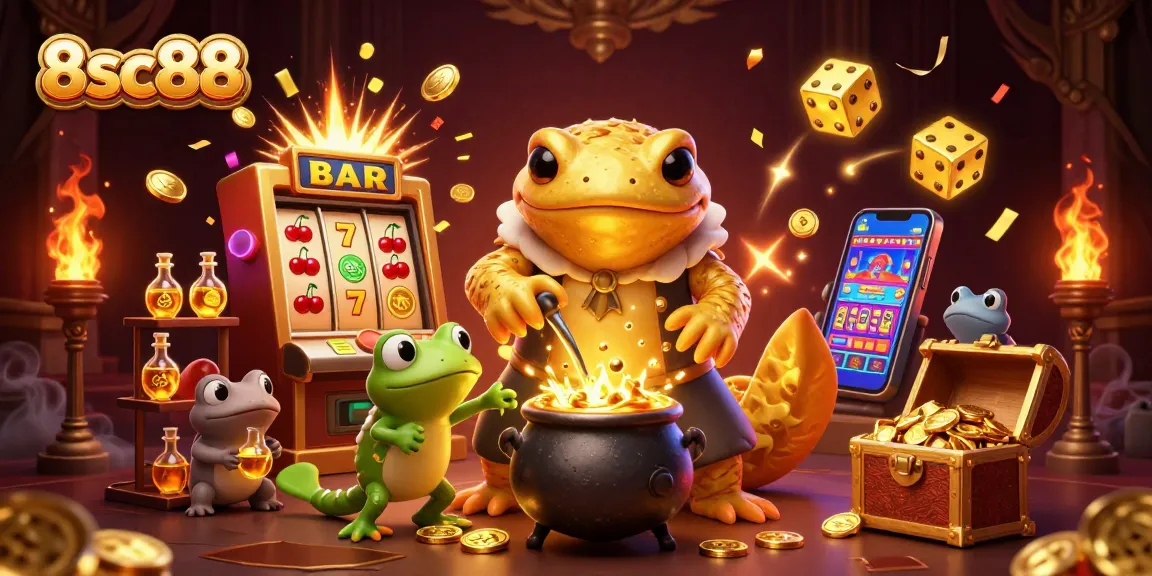 8sc88 players enjoy ultra-detailed online casino excitement with vibrant golden elements in a rich visual scene.