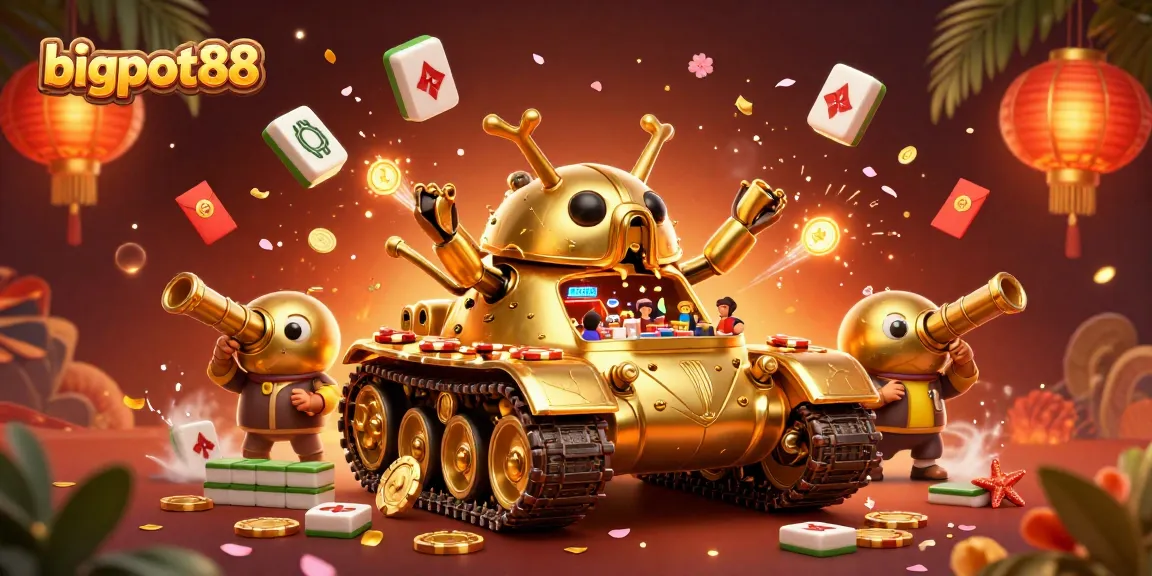 Experience bigpot88 with a vibrant 3D casino scene full of excitement and dynamic gaming elements.