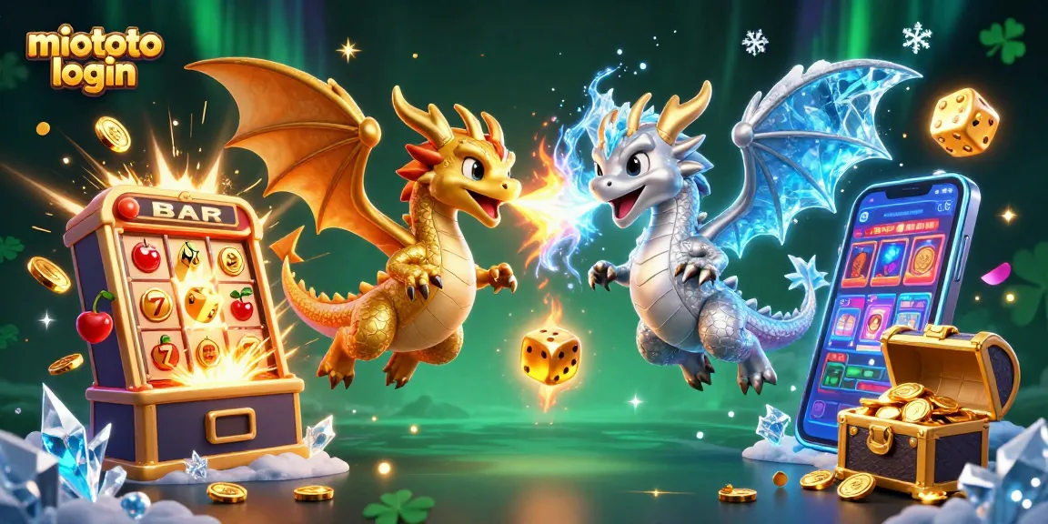 Experience the thrill of miototo login with dynamic dragons and exciting casino game elements.