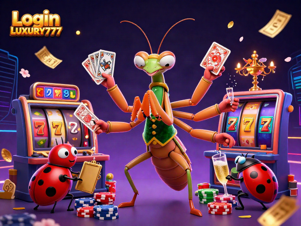 Login LUXURY777, raih jackpot dengan karakter kasino unik dan elemen permainan yang mendebarkan.