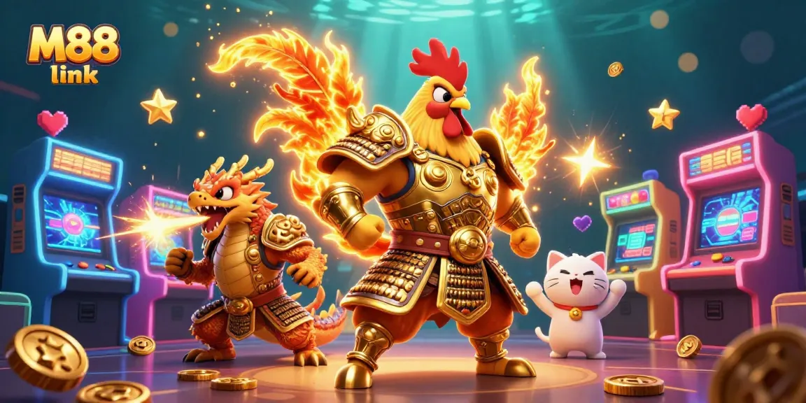 Menangkan taruhan di M88 link dengan ilustrasi kasino 3D menarik.