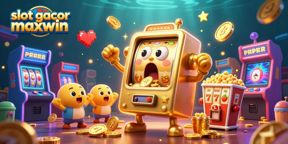 Menangkan slot gacor maxwin dengan mesin slot emas yang bahagia meledakkan koin di kasino