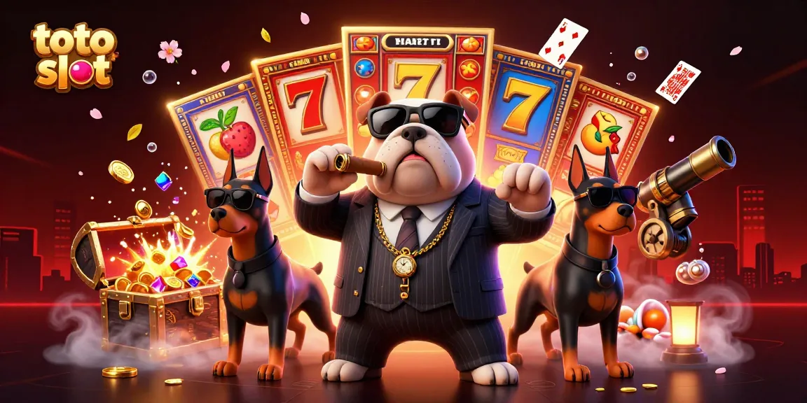 Engage with the dynamic world of toto slot featuring spirited cartoon characters surrounded by vibrant slot game elements and treasures.