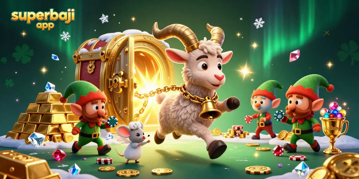 Experience the thrill of the superbaji app with exciting casino games and festive characters!