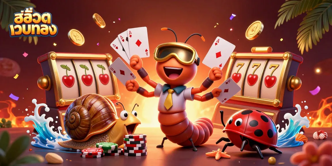 Spin the reels and win big with สล็อตเว็บตรง in a vibrant 3D casino scene of excitement.