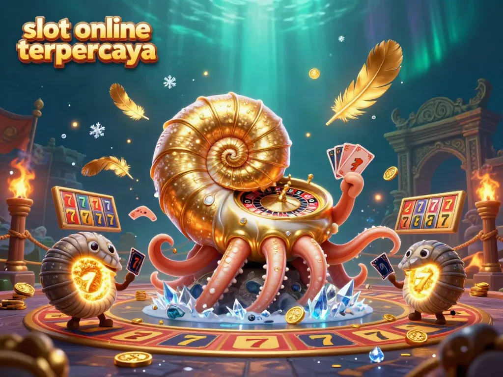 Berhasil menangkan jackpot dengan slot online terpercaya yang menampilkan nautilus 3D bertema kasino.