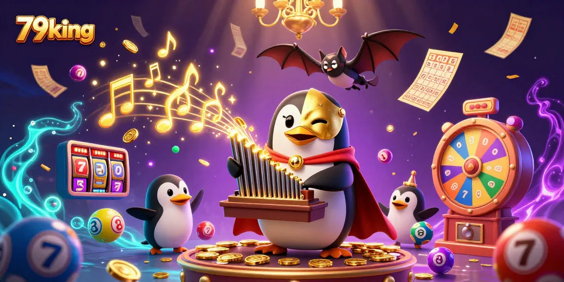 Win big with 79king in a vibrant casino scene showcasing excitement and rewards.