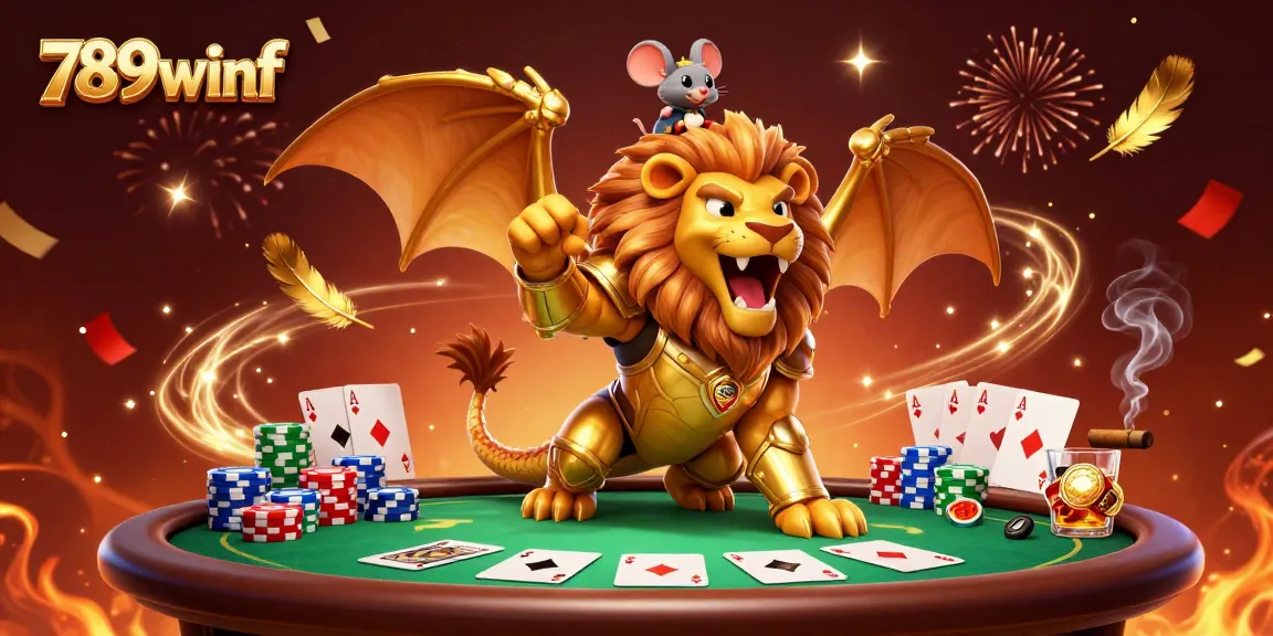 Experience high-stakes poker action at 789winf through vibrant 3D casino illustrations.