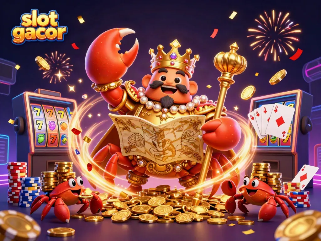 Menangkan slot gacor dengan kekayaan yang melimpah dari ilustrasi 3D karnaval kasino.