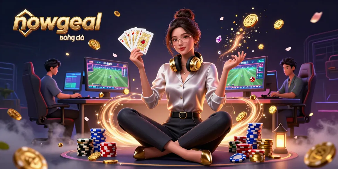 Engage with nowgoal bóng đá through live sports betting experiences in a vibrant casino scene.