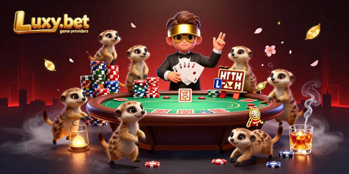Engage with Luxy.bet game providers through a lively meerkat casino scene